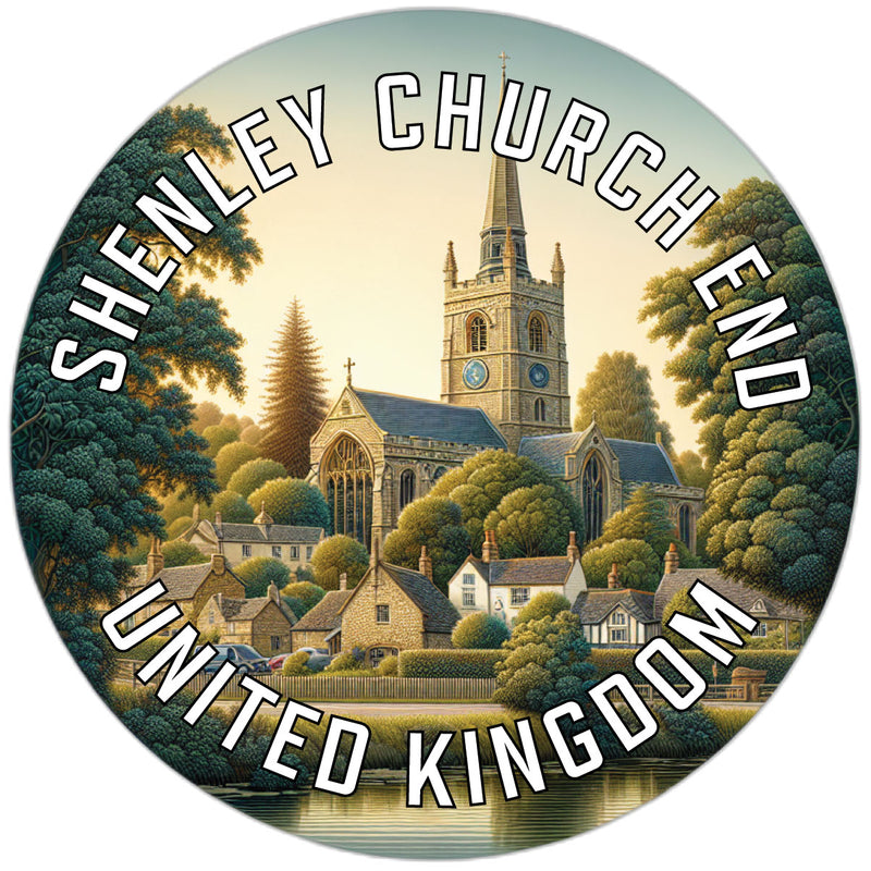 Shenley Church End United Kingdom Souvenir Vinyl Decal Sticker 6-Inch