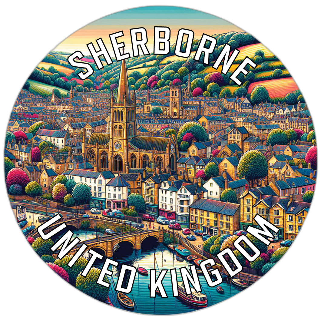 Sherborne United Kingdom Souvenir Vinyl Decal Sticker 6-Inch
