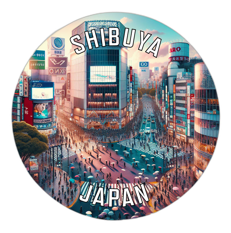 Shibuya Japan Souvenir Vinyl Decal Sticker 6-Inch