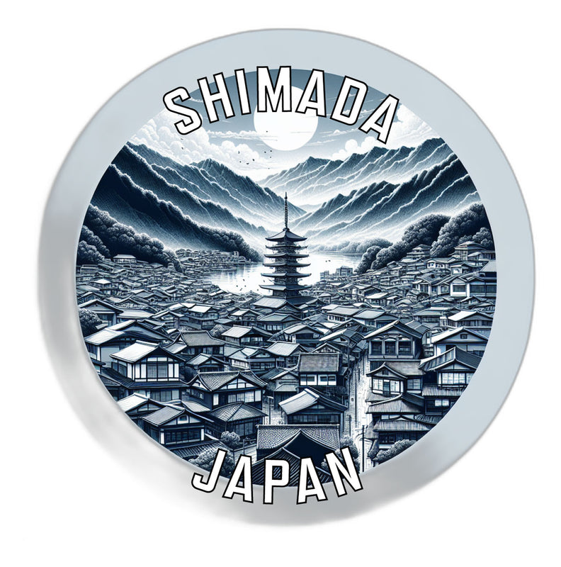 Shimada Japan Souvenir Vinyl Decal Sticker 6-Inch