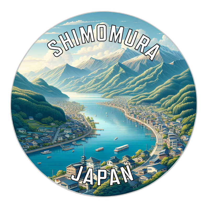 Shimomura Japan Souvenir Die Cut Flat Magnet 6-Inch