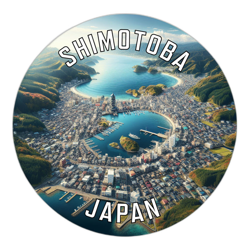 Shimotoba Japan Souvenir Vinyl Decal Sticker 2-Inch