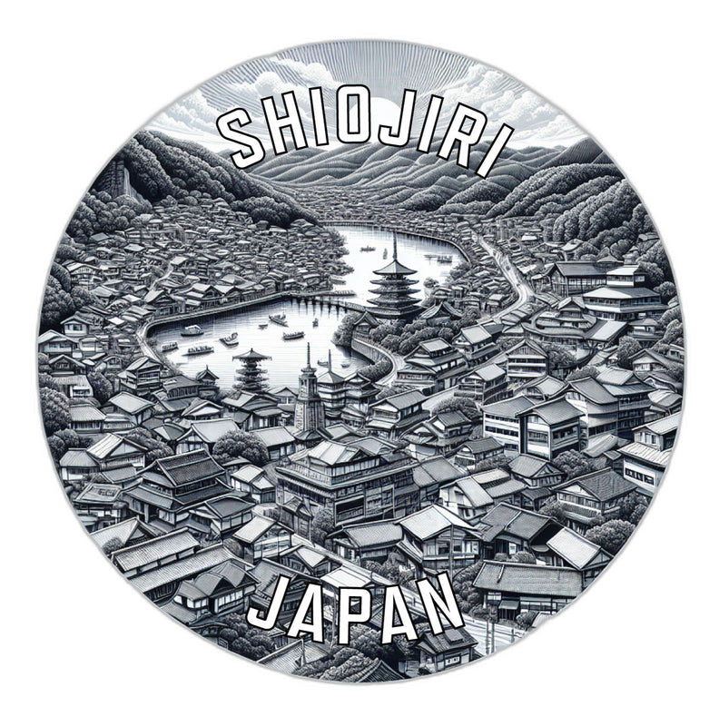 Shiojiri Japan Souvenir Vinyl Decal Sticker 2-Inch