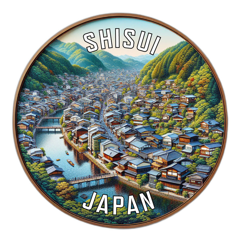 Shisui Japan Souvenir Vinyl Decal Sticker 2-Inch