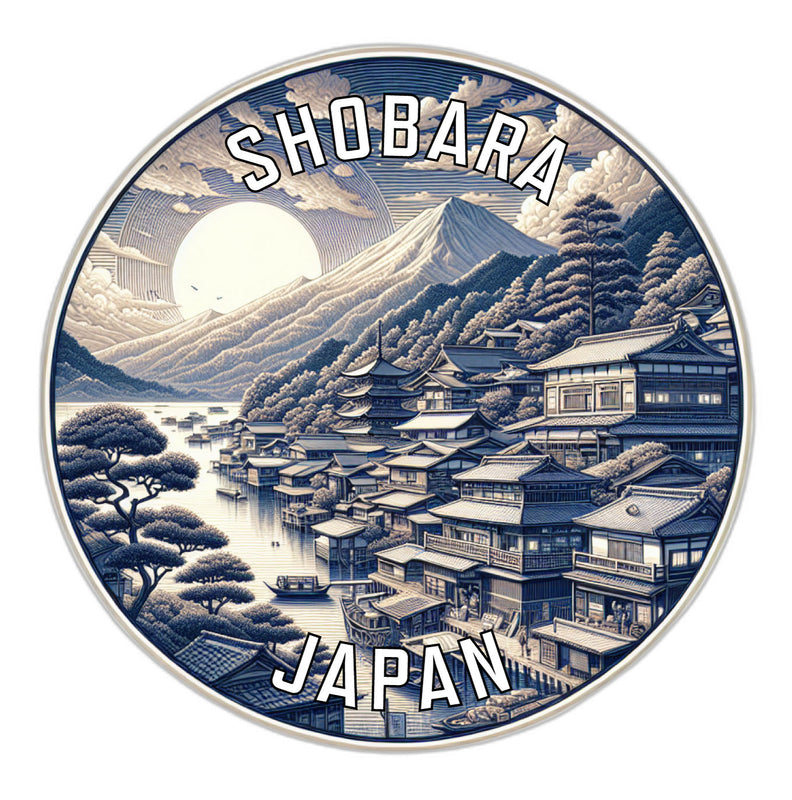 Shobara Japan Souvenir Vinyl Decal Sticker 2-Inch