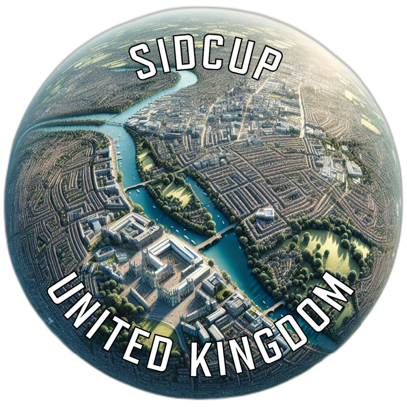 Sidcup United Kingdom Souvenir Die Cut Flat Magnet 2-Inch