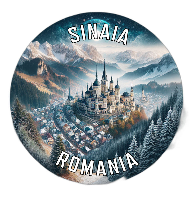 Sinaia Romania Souvenir Vinyl Decal Sticker 2-Inch