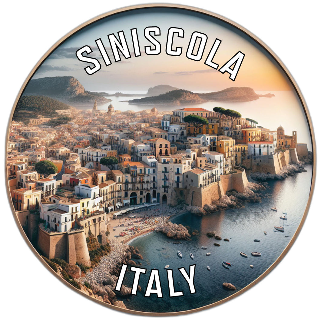 Siniscola Italy Souvenir Die Cut Flat Magnet 2-Inch