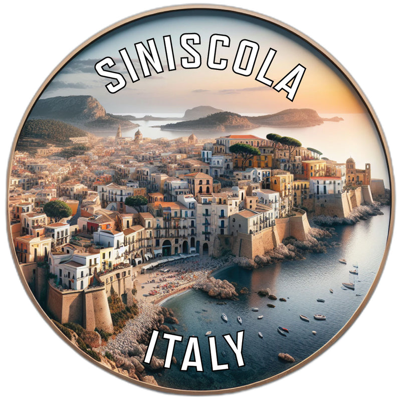 Siniscola Italy Souvenir Die Cut Flat Magnet 2-Inch
