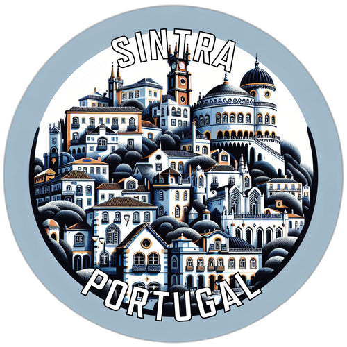 Sintra Portugal Souvenir Die Cut Flat Magnet 6-Inch