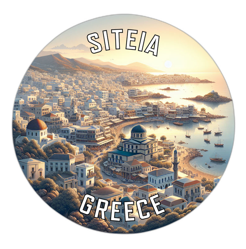 Siteia Greece Souvenir Vinyl Decal Sticker 2-Inch