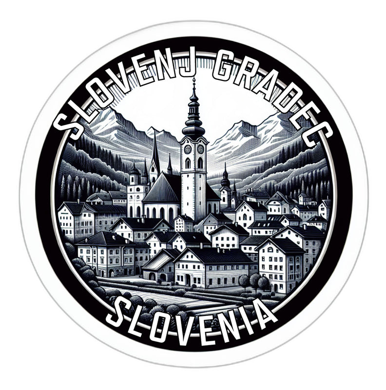 Slovenj Gradec Slovenia Souvenir Vinyl Decal Sticker 6-Inch