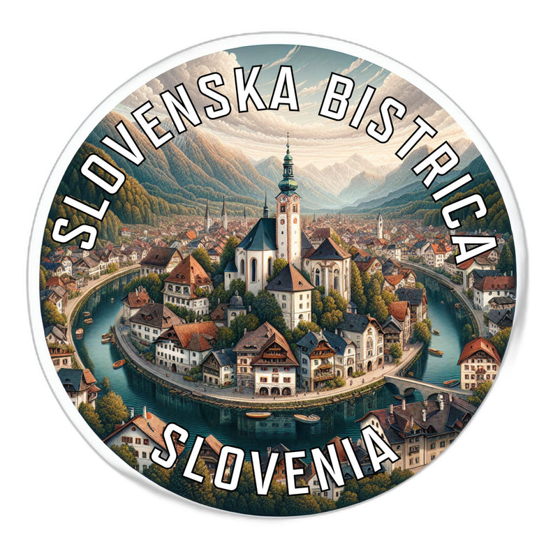 Slovenska Bistrica Slovenia Souvenir Die Cut Flat Magnet 2-Inch