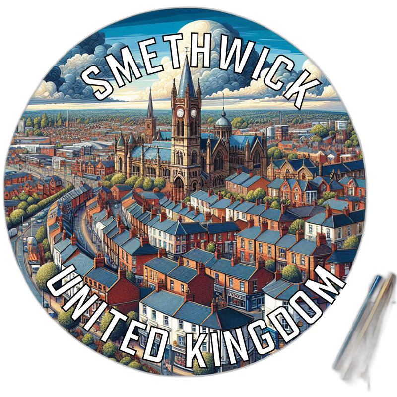 Smethwick United Kingdom Souvenir Vinyl Decal Sticker 6-Inch