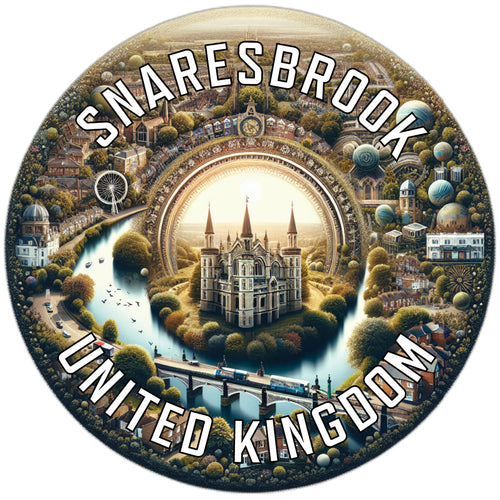 Snaresbrook United Kingdom Souvenir Vinyl Decal Sticker 2-Inch