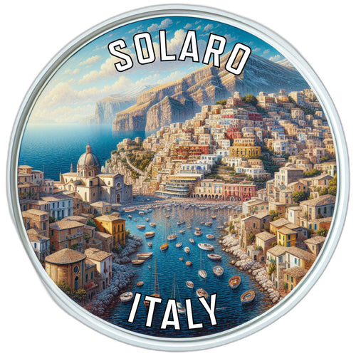 Solaro Italy Souvenir Vinyl Decal Sticker 2-Inch