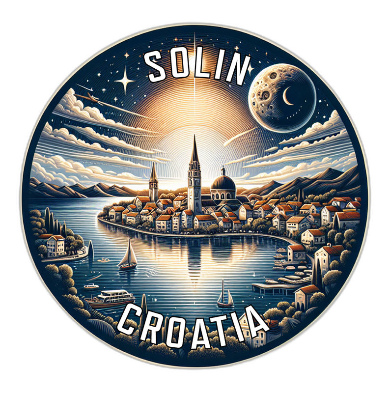 Solin Croatia Souvenir Vinyl Decal Sticker 2-Inch
