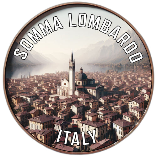 Somma Lombardo Italy Souvenir Vinyl Decal Sticker 2-Inch