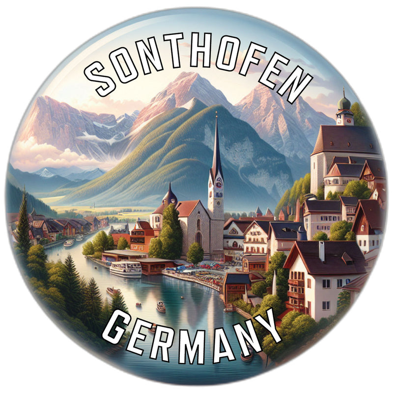 Sonthofen Germany Souvenir Vinyl Decal Sticker 2-Inch