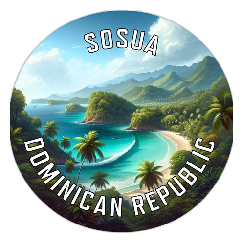 Sosua Dominican Republic Souvenir Vinyl Decal Sticker 2-Inch