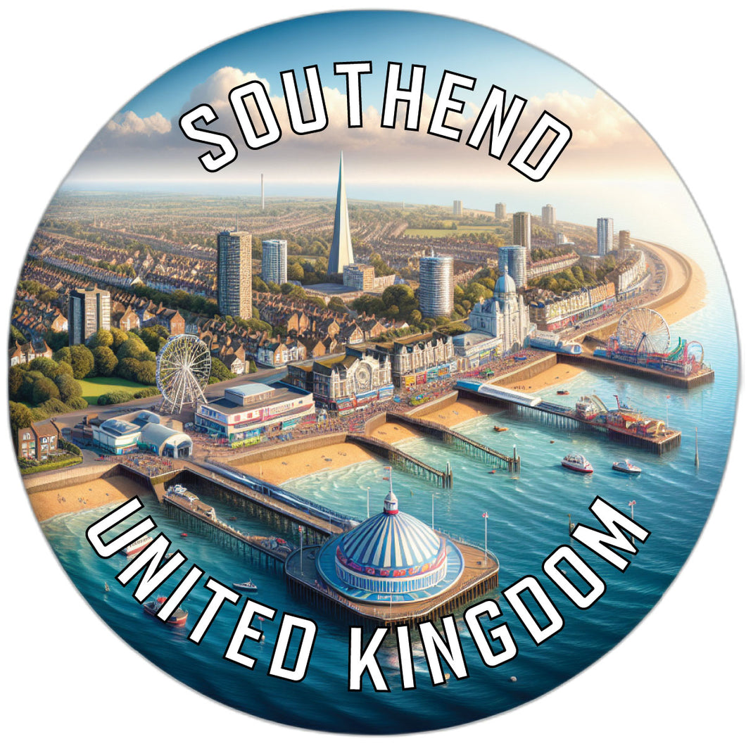 Southend United Kingdom Souvenir Vinyl Decal Sticker 2-Inch