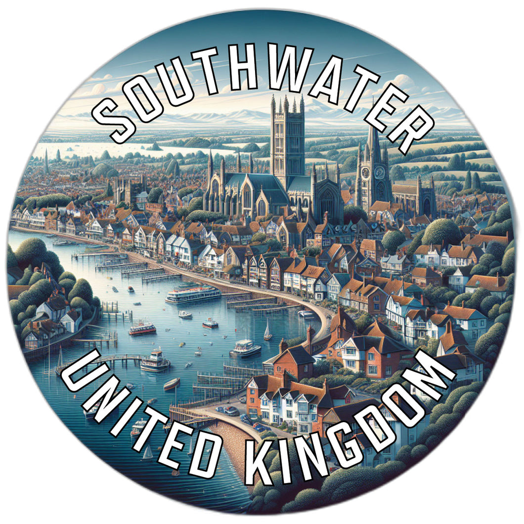 Southwater United Kingdom Souvenir Vinyl Decal Sticker 6-Inch