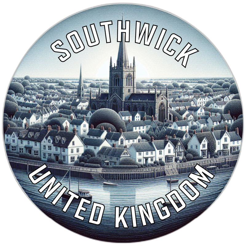 Southwick United Kingdom Souvenir Vinyl Decal Sticker 2-Inch