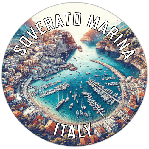 Soverato Marina Italy Souvenir Vinyl Decal Sticker 2-Inch