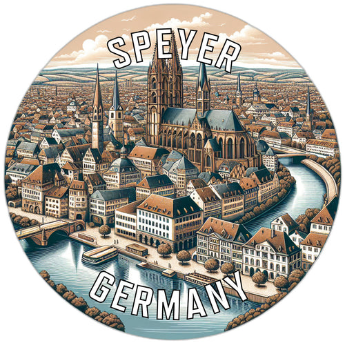 Speyer Germany Souvenir Vinyl Decal Sticker 6-Inch
