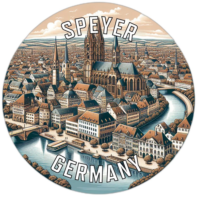 Speyer Germany Souvenir Vinyl Decal Sticker 6-Inch