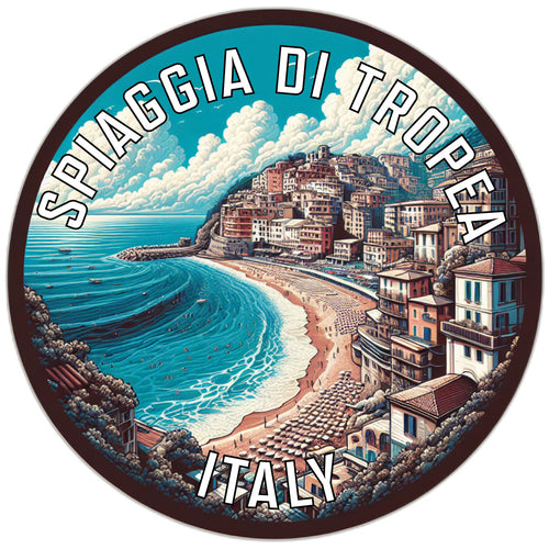 Spiaggia di Tropea Souvenir Vinyl Decal Sticker 2-Inch