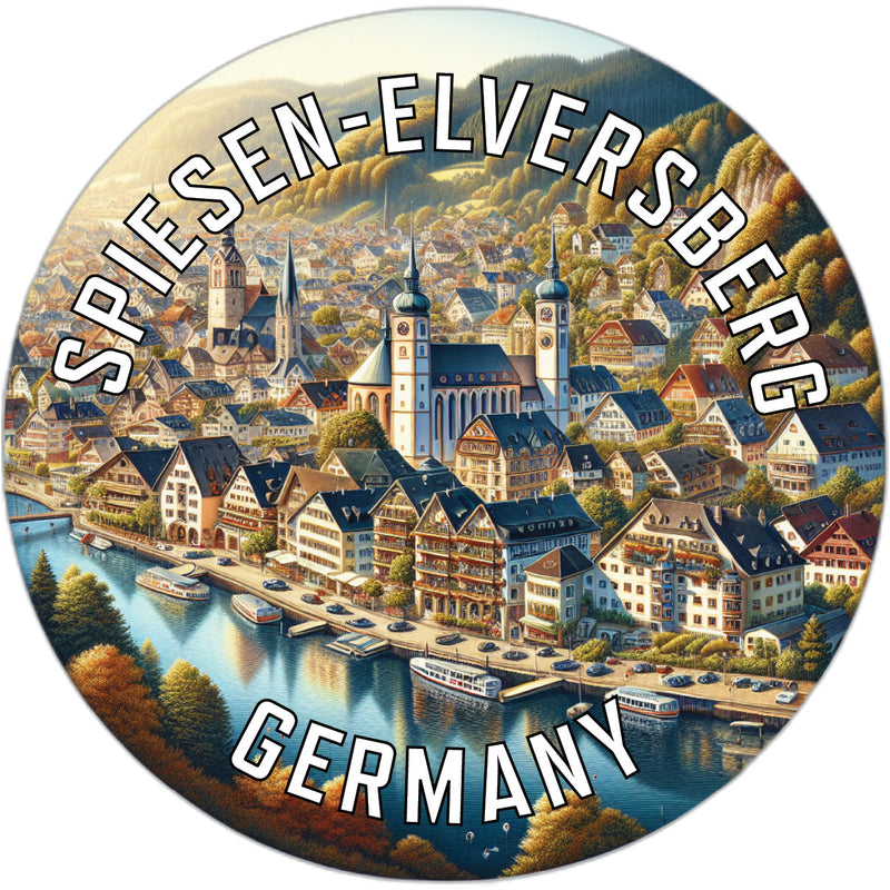 Spiesen Elversberg Germany Souvenir Vinyl Decal Sticker 6-Inch