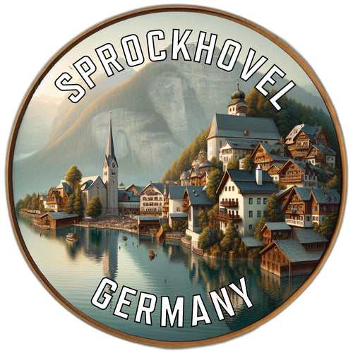 Sprockhovel Germany Souvenir Die Cut Flat Magnet 2-Inch