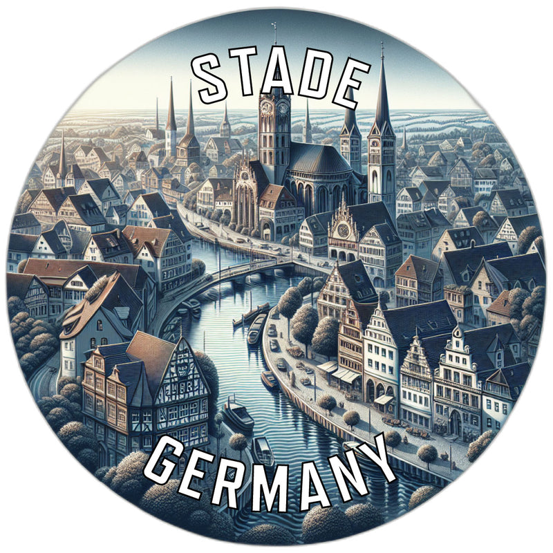 Stade Germany Souvenir Vinyl Decal Sticker 2-Inch