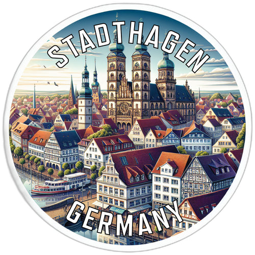 Stadthagen Germany Souvenir Vinyl Decal Sticker 6-Inch