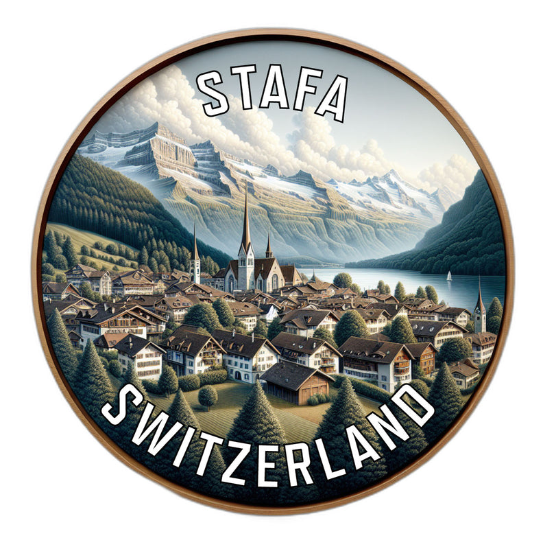 Stafa Switzerland Souvenir Vinyl Decal Sticker 6-Inch