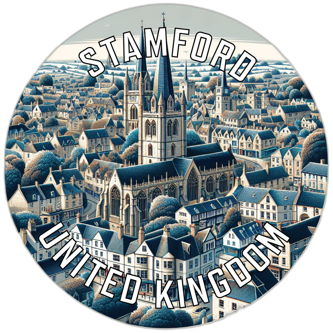 Stamford United Kingdom Souvenir Vinyl Decal Sticker 6-Inch