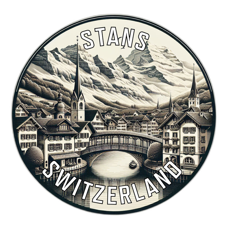 Stans Switzerland Souvenir Vinyl Decal Sticker 6-Inch