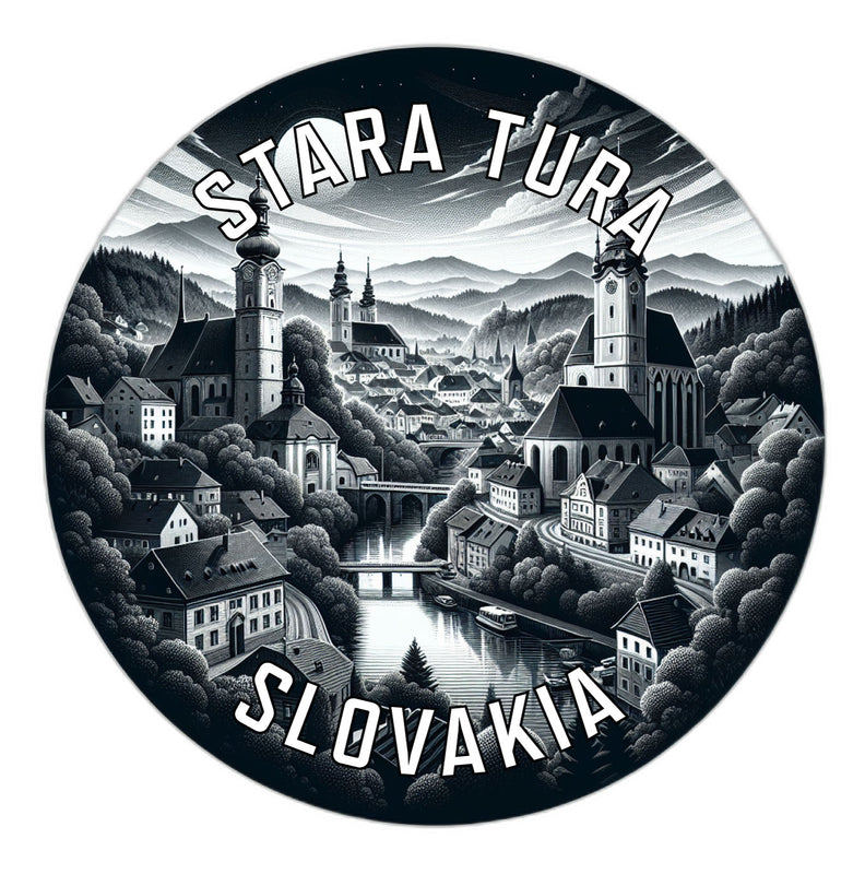 Stara Tura Slovakia Souvenir Vinyl Decal Sticker 2-Inch