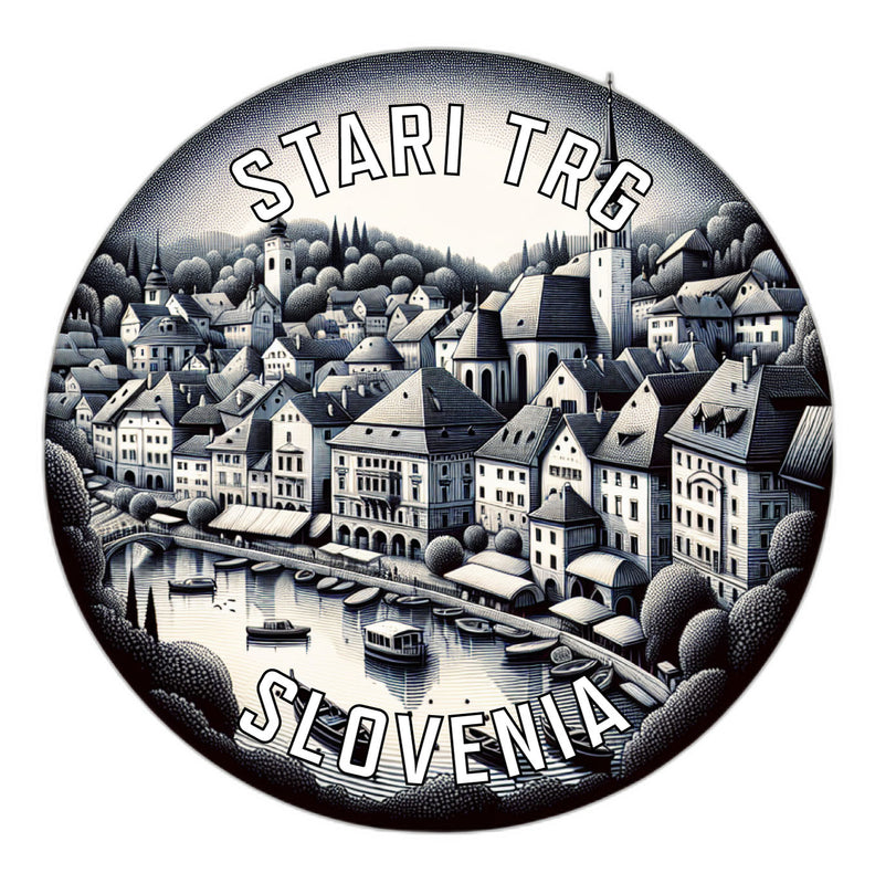 Stari Trg Slovenia Souvenir Vinyl Decal Sticker 6-Inch