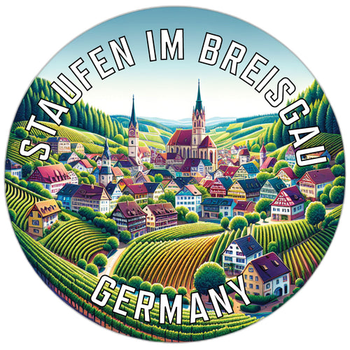 Staufen im Breisgau Germany Souvenir Vinyl Decal Sticker 2-Inch