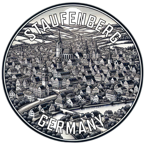 Staufenberg Germany Souvenir Vinyl Decal Sticker 2-Inch