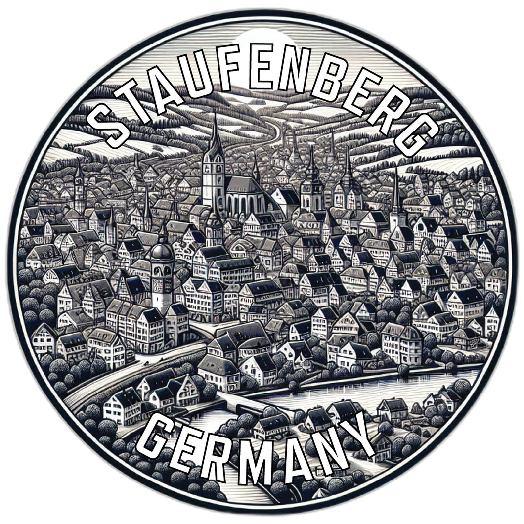 Staufenberg Germany Souvenir Vinyl Decal Sticker 2-Inch
