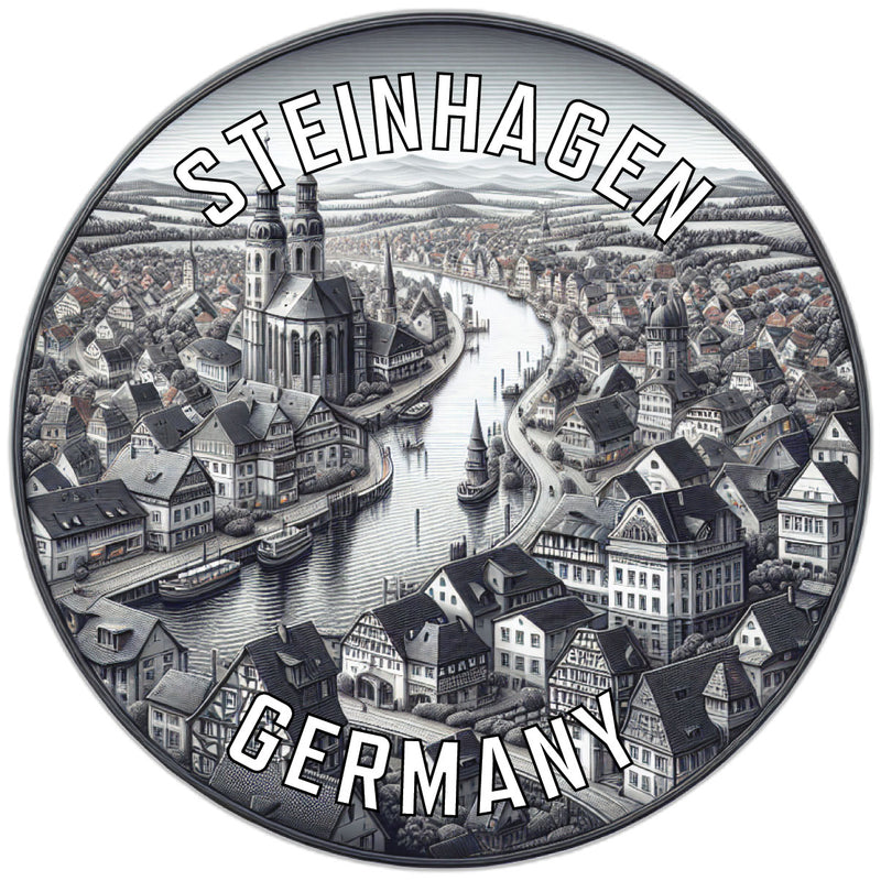 Steinhagen Germany Souvenir Vinyl Decal Sticker 2-Inch