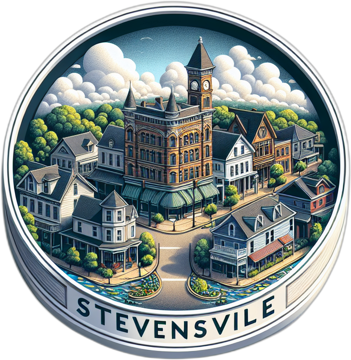 Stevensville Michigan Souvenir Vinyl Decal Sticker 6-Inch