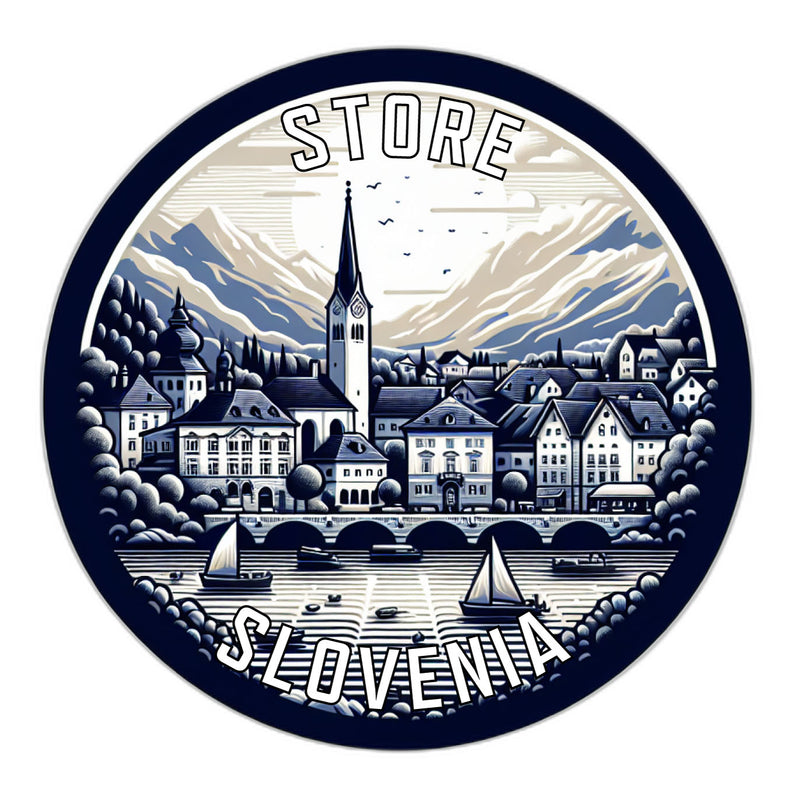 Store Slovenia Souvenir Vinyl Decal Sticker 2-Inch