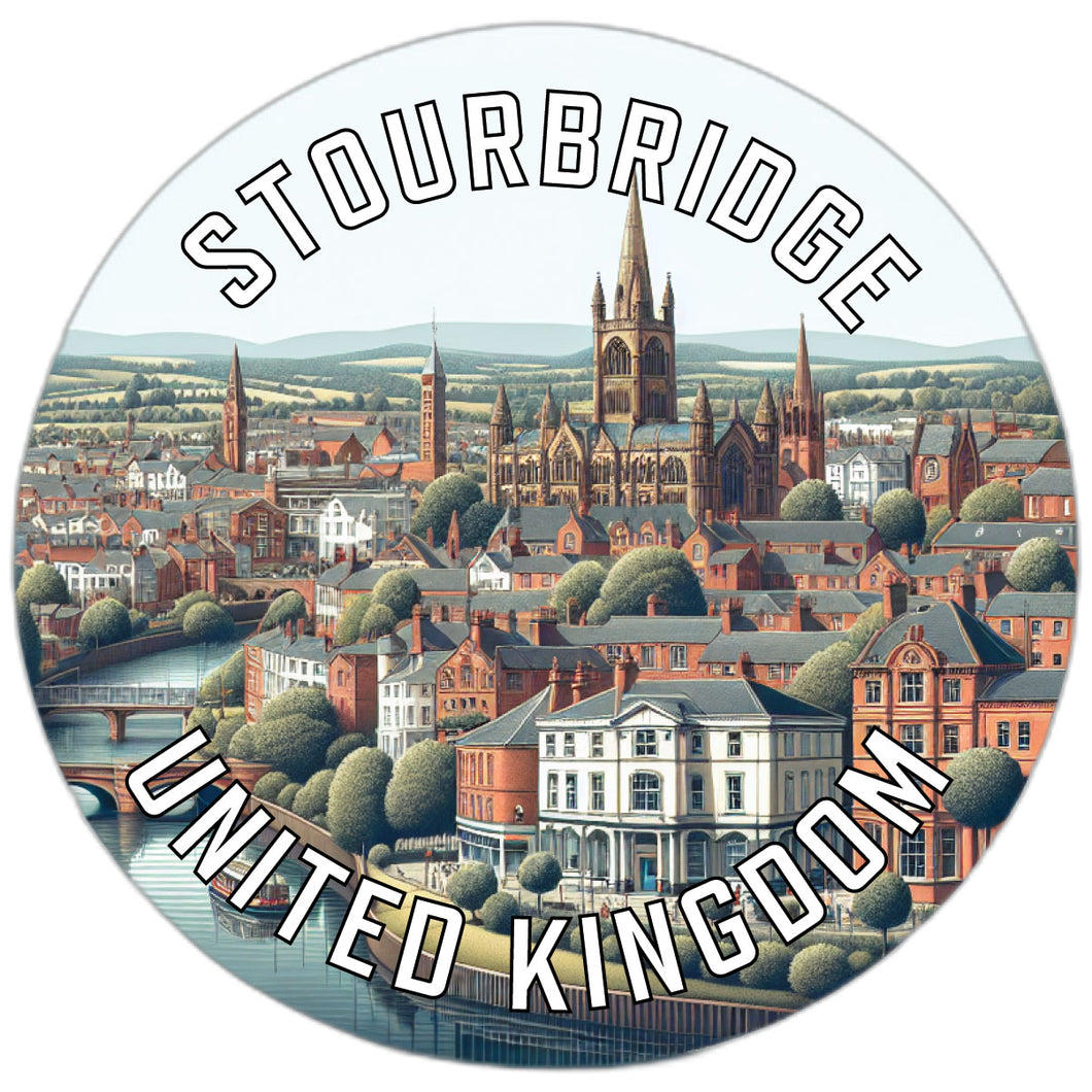 Stourbridge United Kingdom Souvenir Vinyl Decal Sticker 2-Inch