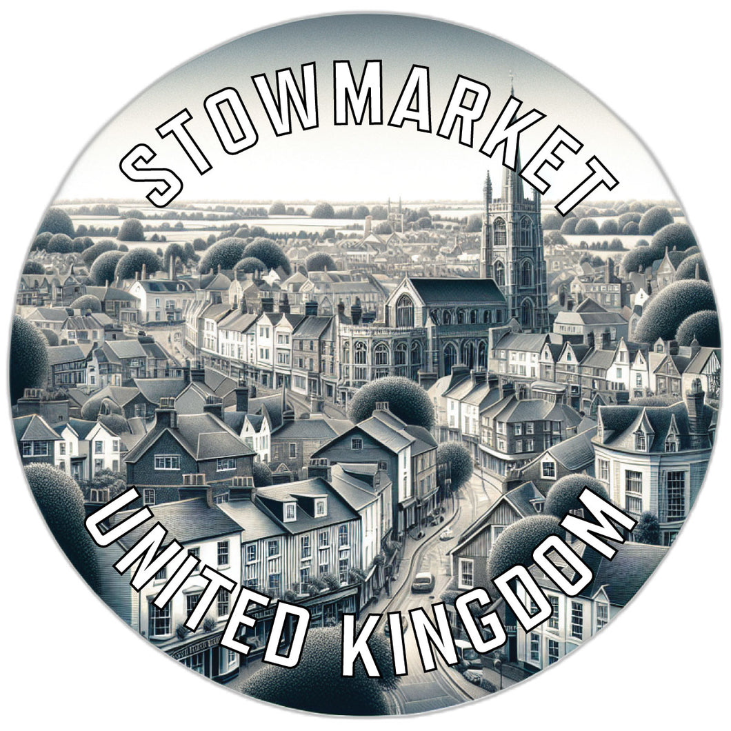 Stowmarket United Kingdom Souvenir Vinyl Decal Sticker 6-Inch