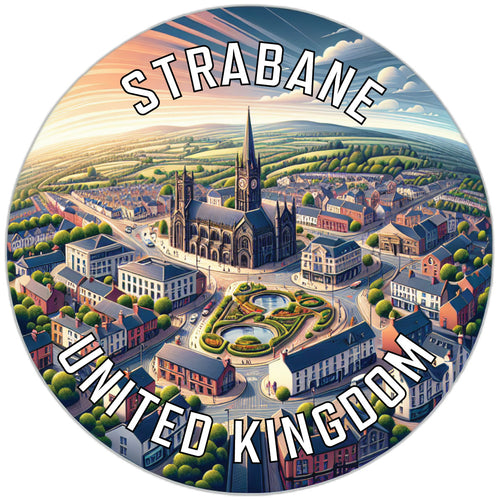 Strabane United Kingdom Souvenir Vinyl Decal Sticker 2-Inch