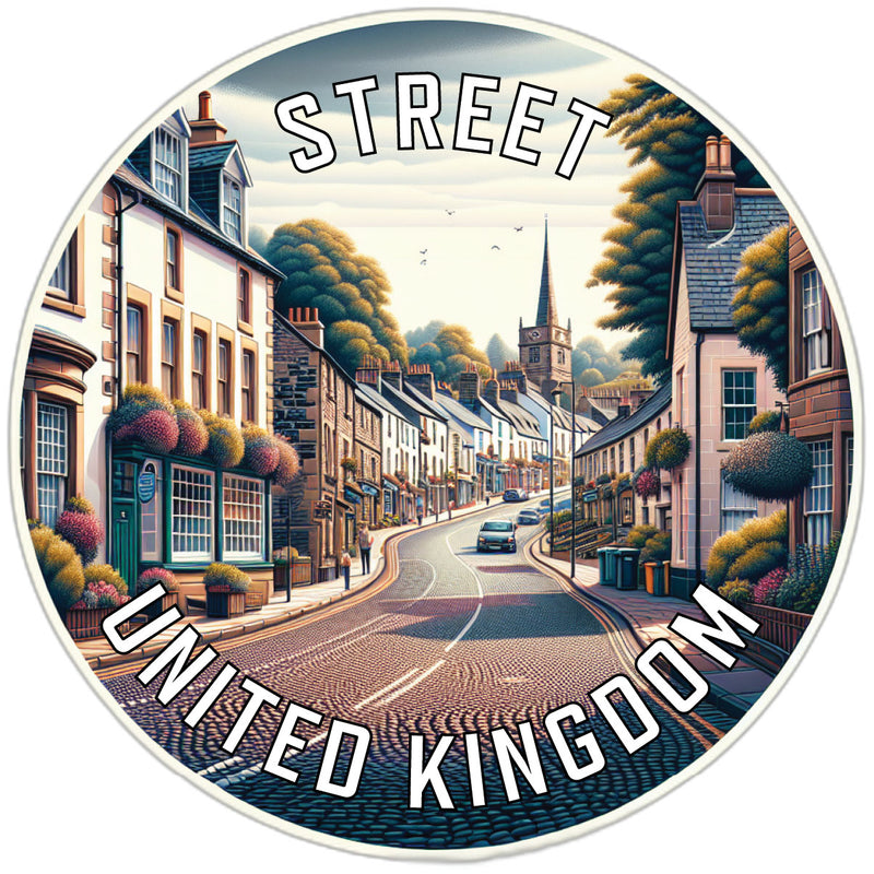 Street United Kingdom Souvenir Vinyl Decal Sticker 2-Inch